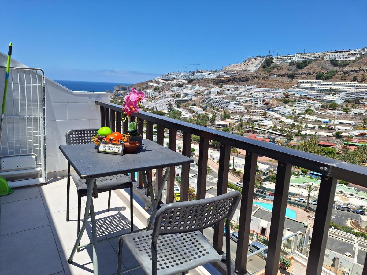 Solaris - Refurbished, Top Floor, Sea Views Puerto Rico  Bagian luar foto