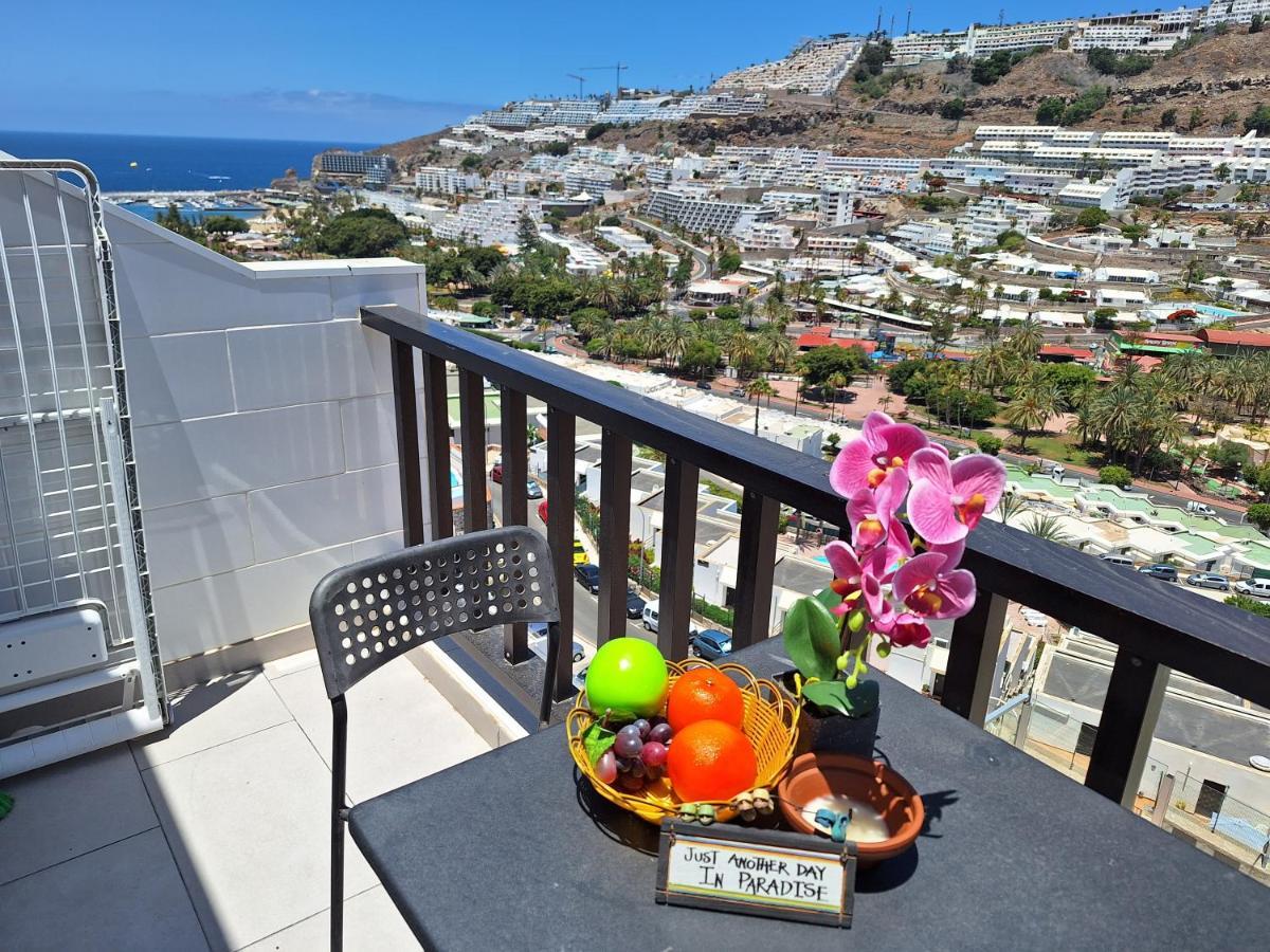 Solaris - Refurbished, Top Floor, Sea Views Puerto Rico  Bagian luar foto