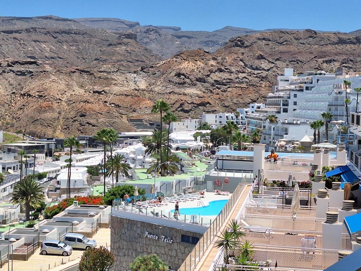 Solaris - Refurbished, Top Floor, Sea Views Puerto Rico  Bagian luar foto