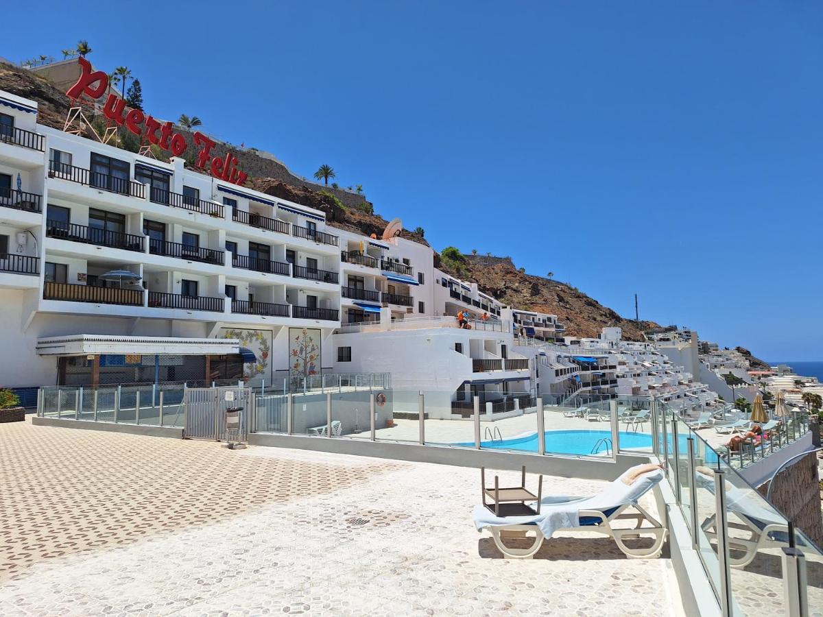 Solaris - Refurbished, Top Floor, Sea Views Puerto Rico  Bagian luar foto